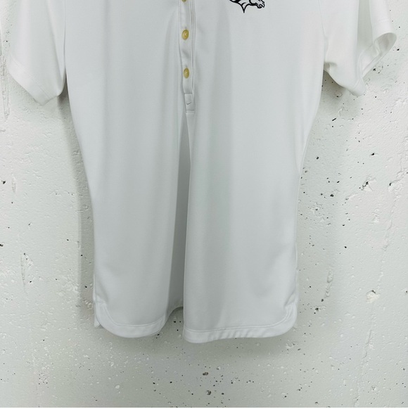Nike Golf Women’s Small Tour Performance Dri-Fit Denver Broncos White Polo Shirt - Picture 7 of 13